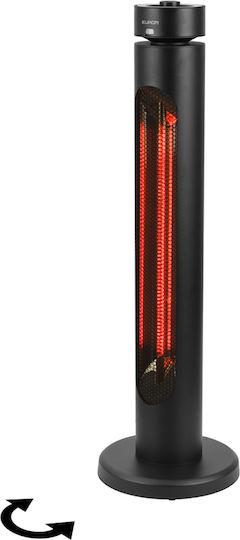 Elektrischer Außenheizer Eurom Golden Shadow 2000 Schwarz