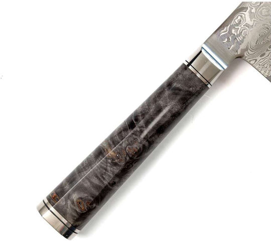 Ryusen Нож Santoku от Дамаска Стомана 17.5см