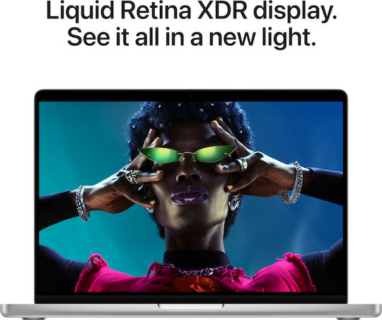 Apple MacBook Pro 14.2" IPS Retina Display 120Hz (M5-10-Core/24GB/1TB SSD/10-Core GPU) Silver (International English Keyboard)