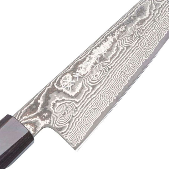 Ryusen Bonten Unryu KAI Μαχαίρι Santoku από Δαμασκηνό Ατσάλι 17.5cm