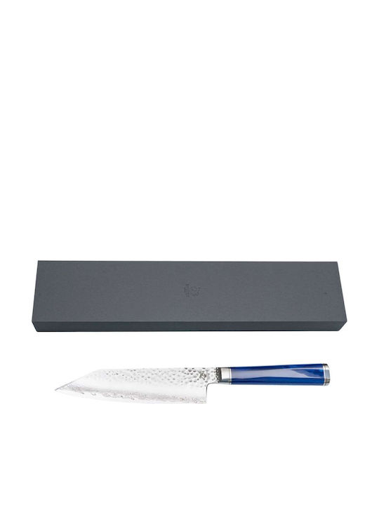 Ryusen Cuțit Santoku din Oțel Damasc 17cm