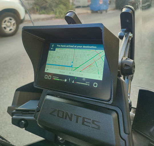 Motorise Instrument Shade Daytona Zontes T310 T1 T2 2020-2023 Only Color Screen Brightness Sensor