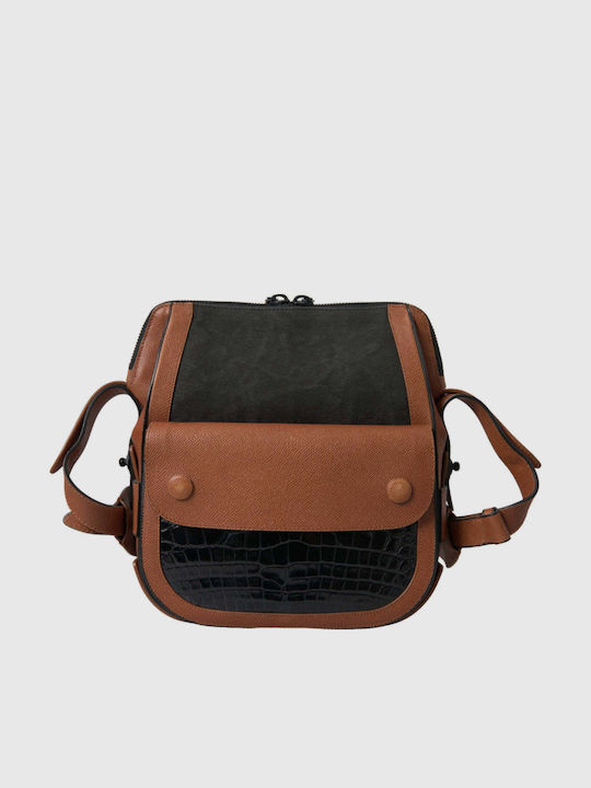 Leather Women's Bag Shoulder Black