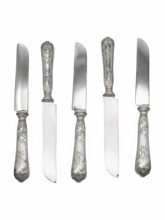 Savvas Design Cutlery Set Silver 50pcs