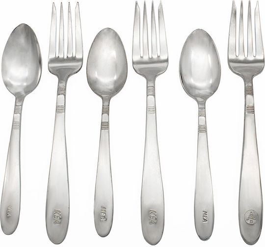 Savvas Design Besteckset Silber 50Stück