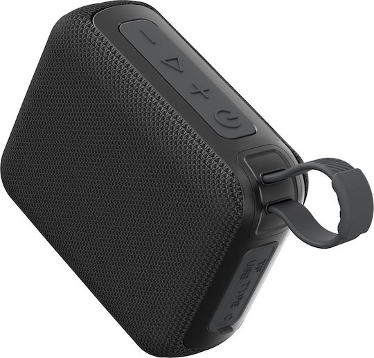 Celebrat Bluetooth-Lautsprecher 5W mit Akkulaufzeit bis zu 3 Stunden Schwarz SP-23