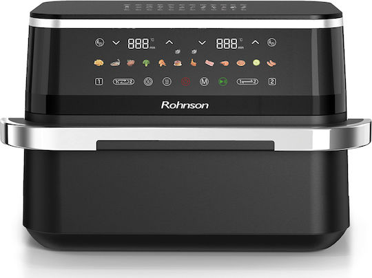 Rohnson Heißluftfritteuse 9Es Schwarz R-28019