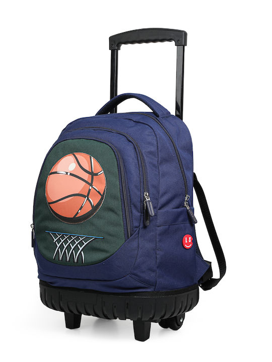 Lycsac Basketball Trolley Bag-50x35x24 Εκ