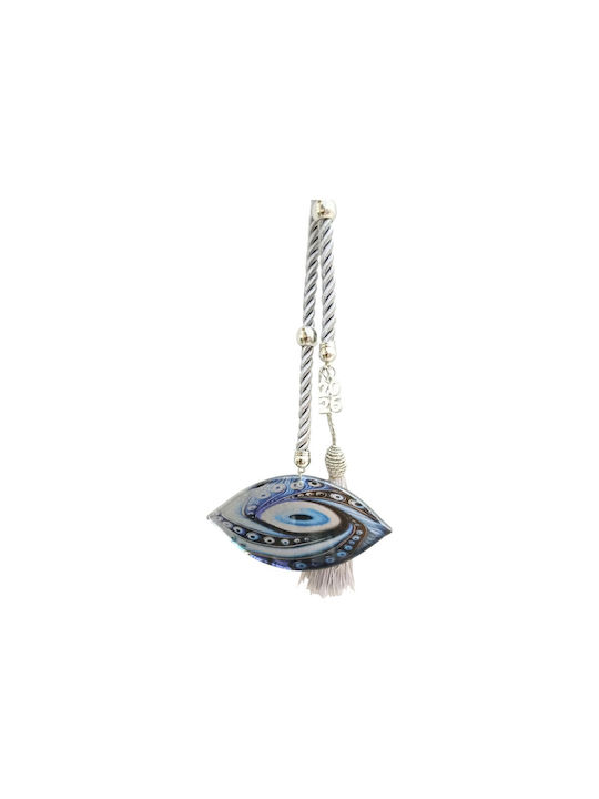 Kalliopi Silver Handmade Окачен Гоури Горелка Син от Стъкло 2026 5x11см 1бр