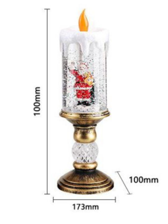 Christmas Decorative LED Candle Lighting 25.5cm