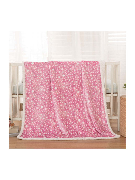 Beauty Home Blanket Nursery Swaddling Blankets Light Blue 80x110cm