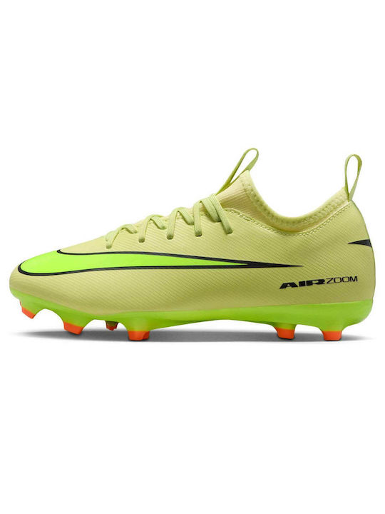 Zoom Vapor 16 Academy FG/MG Παιδικά Ποδοσφαιρικά Παπούτσια με Τάπες Κίτρινα