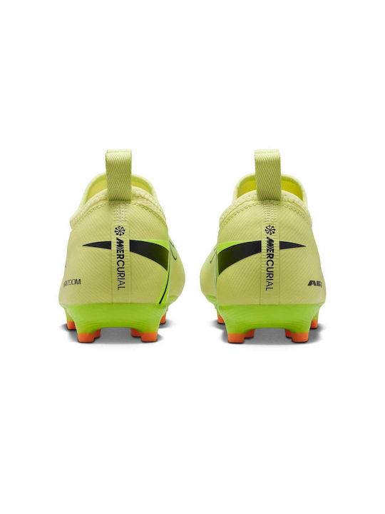 Zoom Vapor 16 Academy FG/MG Παιδικά Ποδοσφαιρικά Παπούτσια με Τάπες Κίτρινα