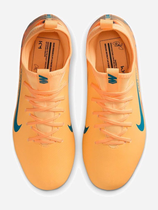 Mercurial Vapor 16 Academy kylian Mbappé FG Παιδικά Ποδοσφαιρικά Παπούτσια με Τάπες Πορτοκαλί