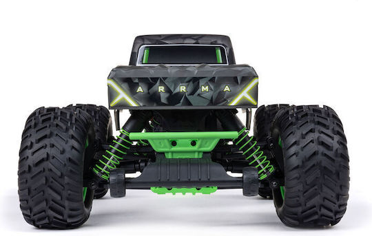 Arrma 1/10 Quake 223s Dsc 2WD RTR Brushless Monster Truck Green Without Battery Charger Ara3537t2 Arrma