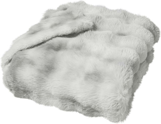 Douceur d'Intérieur Fleece Blanket Half Double 180x220cm Grey