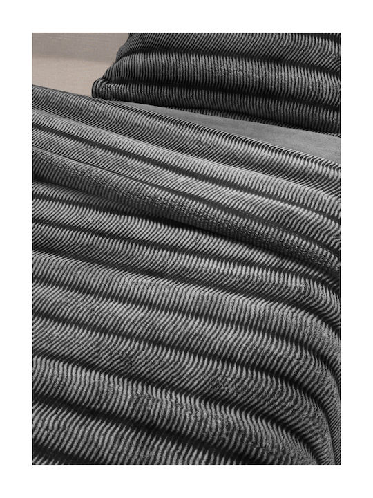 Guy Laroche Gazelle Blanket Fleece King Size 260x240cm Gazelle Black