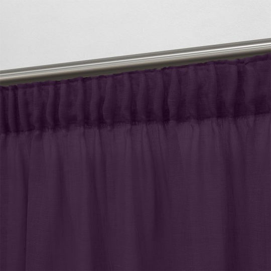 Lino Home Vorhang mit Bleistiftfalten Lila 150x295cm