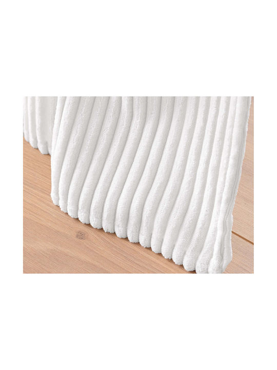 Douceur d'Intérieur Curtain with Grommet White 140x260cm