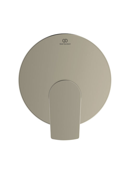 Ideal Standard Μίκτης Μπαταρίας Εντοιχισμού για Ντουζιέρα 1 Εξόδου Ασημί