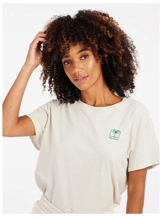 Γυναικείο T-shirt Εκρού