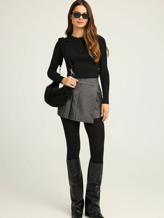 Women's Long Sleeve Sweater Black