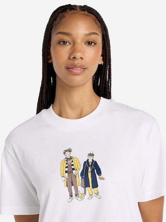 Athletics Γυναικείο Αθλητικό T-shirt Λευκό