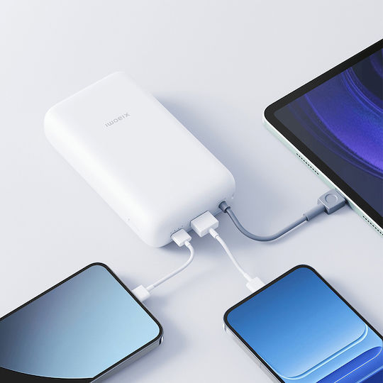 Xiaomi Power Bank 20000mAh 22.5W cu Port USB-A și Port USB-C Light Gray