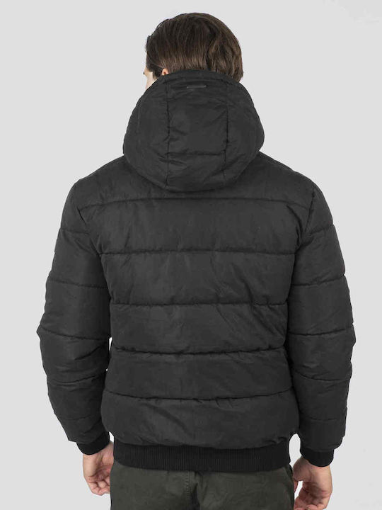 Geacă Puffer Neagră