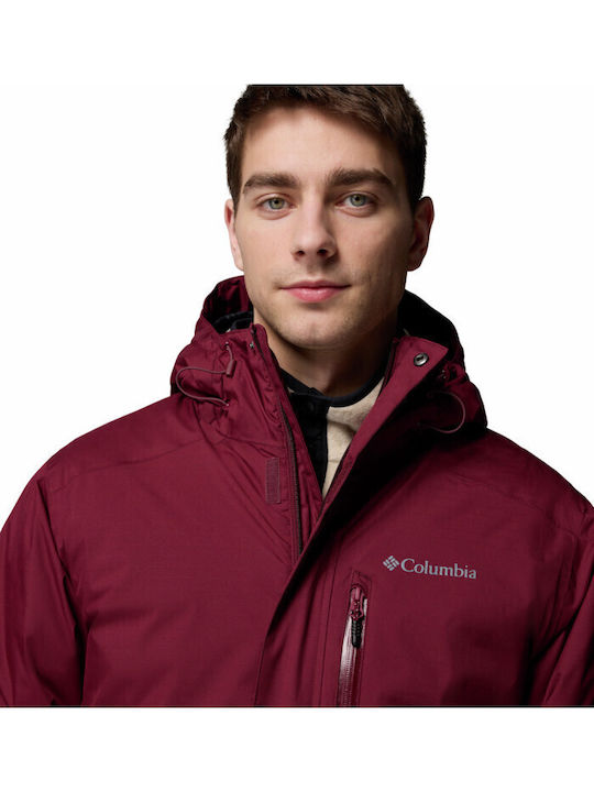 Oak Harbor Ii Jacke Burgundisch