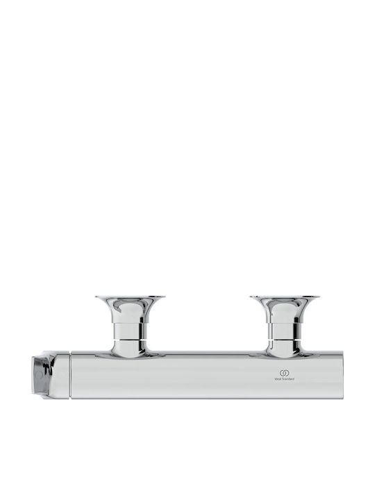 Ideal Standard La Dolce Vita Αναμεικτική Μπαταρία Μπανιέρας Ασημί