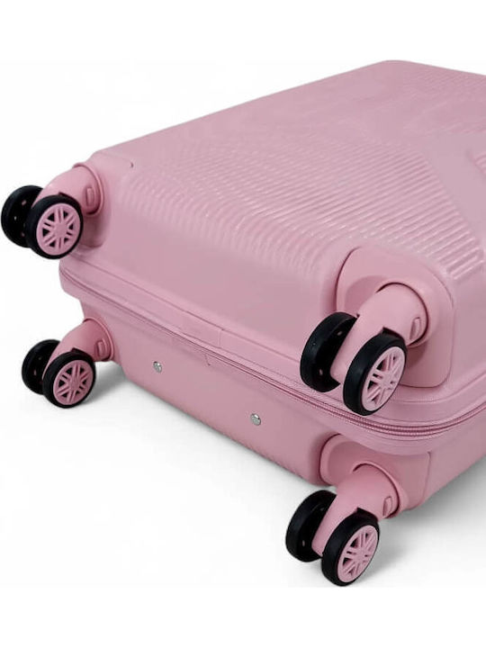 Hard Cabin Suitcase Playfulbags Ps029-20 55x40x20cm – Ideal for Ryanair & Low-cost Flights Pink