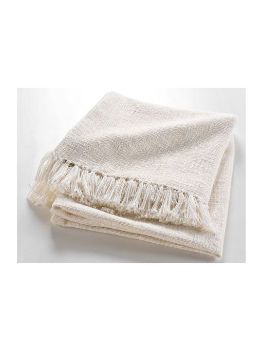 Douceur d'Intérieur Ziggy Ριχτάρι Πολυθρόνας 125x150εκ. White