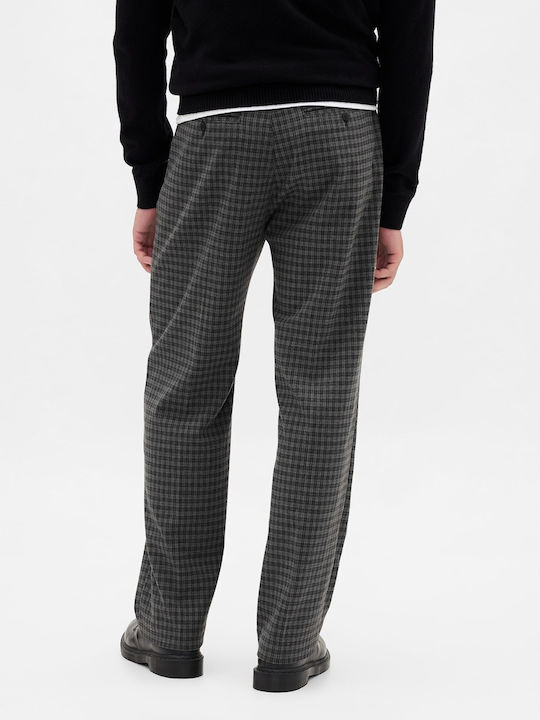 Pantaloni Grey Plaid