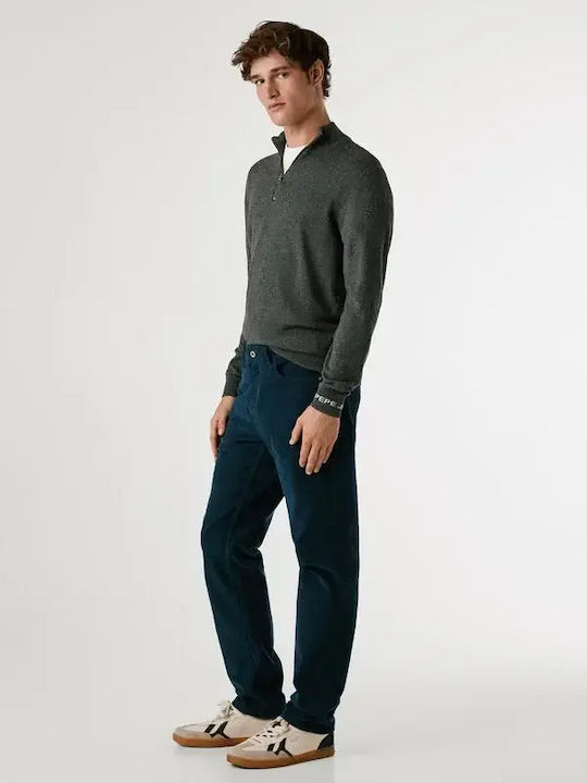 Trousers Chino in Slim Fit Blue