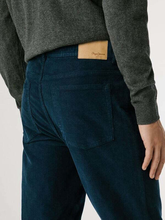 Trousers Chino in Slim Fit Blue