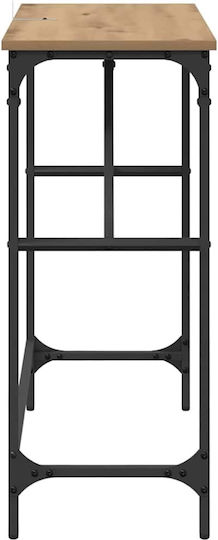 Metal Console Table Coffee L75xW32xH75cm