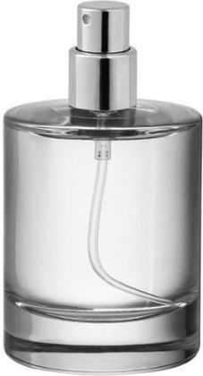 Glasflasche 50 Ml Transparenter Spray Silber Deckel Transparente