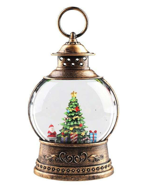 Ornament de Crăciun Lanternă Luminat cu Brazi 1buc