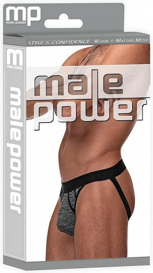 Malepower Ανδρικό Εσώρουχο Jockstrap Γκρι