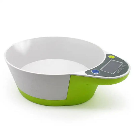 Automatic Food Bowl for Dog & Cat ABS Plastic 21.5x16.5cm with Scale