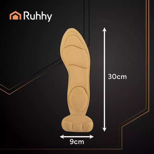 Ruhhy Tălpi Anatomice din Silicon pentru Tocuri 18525 2 Bucăți
