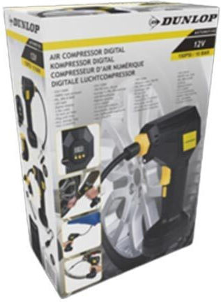 Dunlop Τρόμπα Αυτοκινήτου 150PSI με Καλώδιο Αναπτήρα 12V