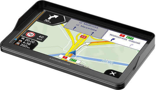 Modecom 7" Display GPS Device Freeway Cx 7.3 with and Card Slot