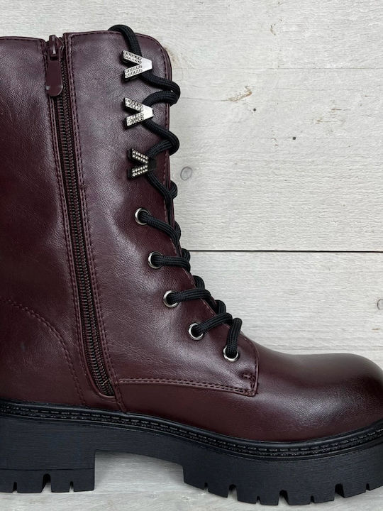 Women's Ankle Boots Burgundy