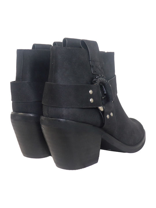 Stiefeletten Damen Schwarz