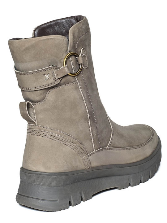 Stiefeletten Damen Braun