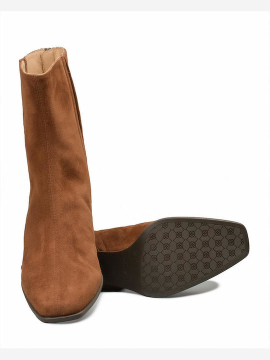 Stiefeletten Damen Braun