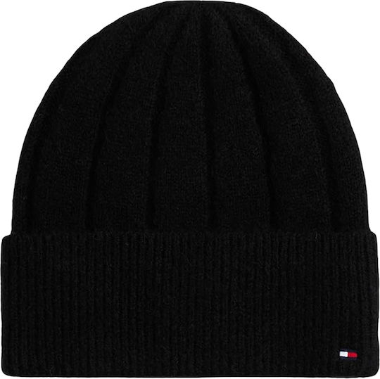 Flag Beanie Beanie Knitted in Black color