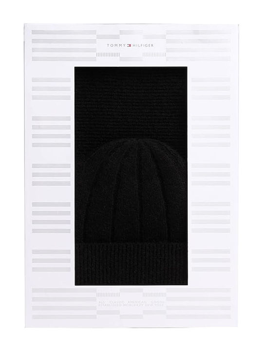 Flag Beanie Γυναικείος Σκούφος Πλεκτός σε Μαύρο χρώμα